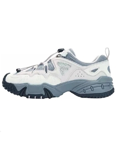 Кроссовки KRIPTONITE Chunky Sneakers Women's Low-top Mysterious Gray/light Peach Pink, розовый Fila fusion