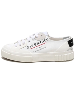 Женские теннисные легкие кроссовки «Address Logo Print - белые» Givenchy
