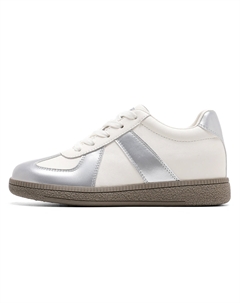 Кроссовки CВ°BANNER Skateboard Shoes Women's Low-Top Silver C°banner