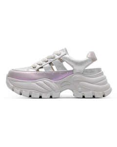 Кроссовки Chunky Sneakers Women's Low-top Purple/Silver, фиолетовый C°banner