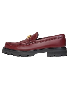 Женские лоферы, бордовый Celine