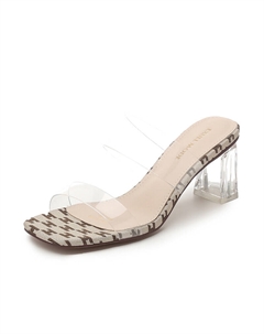 Шлепанцы женские, коричневый Exull q