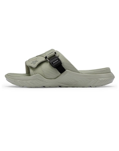 БЕГ Шлепанцы женские зеленые Descente