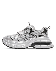 Кроссовки CВ°BANNER Chunky Sneakers Women's Low-Top Silver C°banner