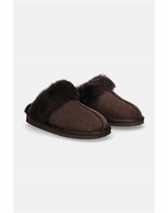 Замшевые тапочки, коричневый Answear lab