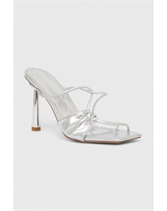 Шлепки, серебряный Answear lab