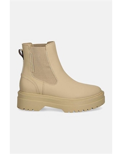 ПРОРЕЗИНЕННЫЕ ботинки челси CHELSEA TL, бежевый Tommy hilfiger