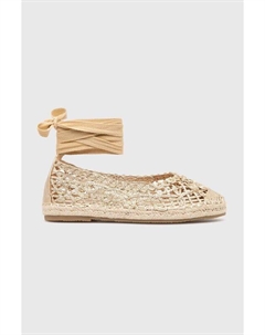 Эспадрильи, золотой Answear lab