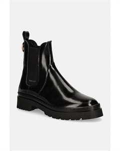 Женские ботинки челси Aligrey из лакированной кожи, черный Gant