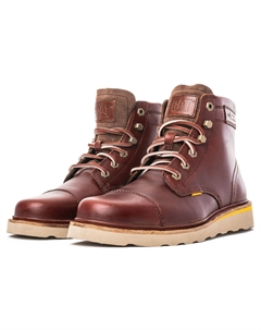 Ботинки унисекс бордовые Cat