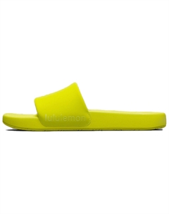 Шлепанцы Restfeel Slide женские желтые Lululemon