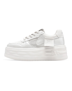 Кроссовки Skateboarding Shoes Women's Low-top White/Silver, белый/серебряный C°banner