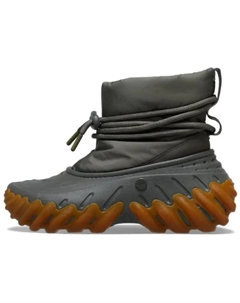 Ботильоны женские темно-оливковые Crocs