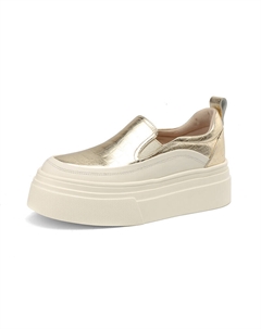 Лоферы женские, серебряный Echo&yolo