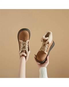 Зимние ботинки женские, бежевый Mulinsen