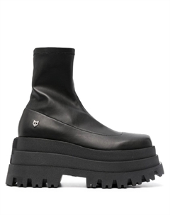 Ботильоны Sassy на платформе, черный Naked wolfe