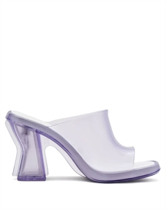 Прозрачные мюли из коллаборации с Melissa, фиолетовый Marc jacobs