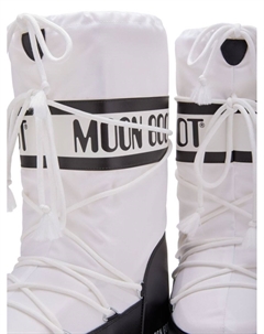 Сапоги Icon с логотипом, белый Moon boot