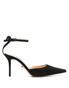 Туфли из замши 90 мм, черный Mach & mach