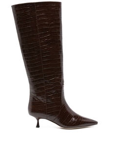 Сапоги Naomi 50 мм, коричневый Stuart weitzman