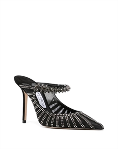 100-мм мюли Bing, черный Jimmy choo