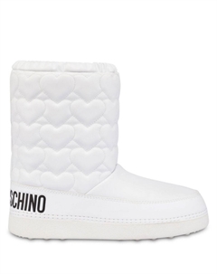 Стеганые ботинки, белый Love moschino