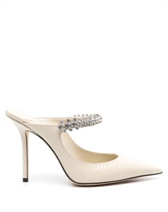 100-мм мюли Bing, нейтральный цвет Jimmy choo