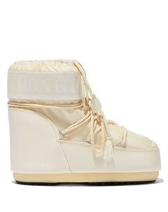 Зимние ботинки на толстой подошве, бежевый Moon boot