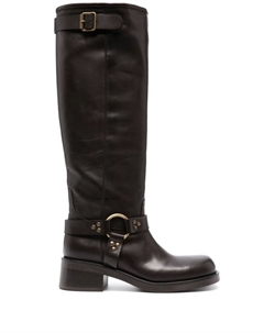 50мм кожаные сапоги Parosh