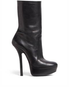 Сапоги с тисненым логотипом, черный Dsquared2