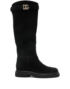 Ботинки с логотипом DG, черный Dolce&gabbana