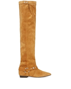 Кожаные ботинки, коричневый Isabel marant