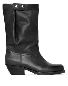 Кожаные ботинки, черный Isabel marant