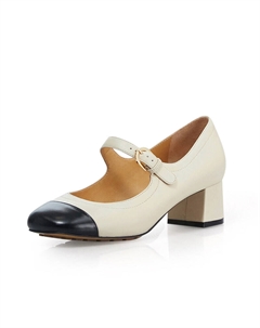 Туфли на толстом каблуке, черный Deep breath