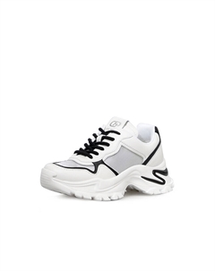 Кроссовки женские с изогнутой сеткой, белый Deep breath