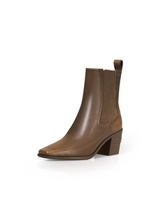 Сапоги-челси женские с заклепками, черный Deep breath