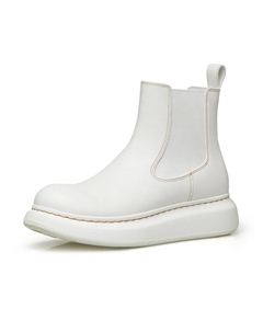 Ботинки-челси женские короткие, черный Deep breath