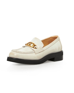 Лоферы женские кожаные, черный Deep breath