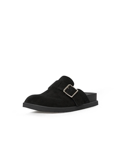 Мюли Birkenstocks с пряжкой, черный Deep breath