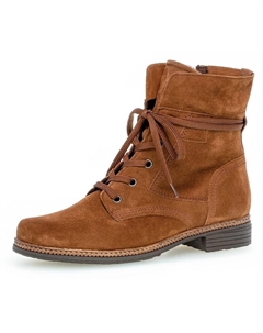 Ботинки на шнуровке, коричневый Gabor