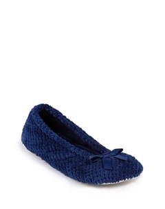 Тапочки с изотонер-попкорном, синий Totes