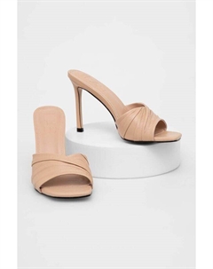 Шлепанцы, бежевый Answear lab