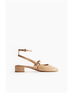 Туфли с ремешками на щиколотке, бежевый H&m