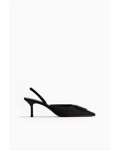 Туфли-Лодочки с заостренной пяткой, черный H&m