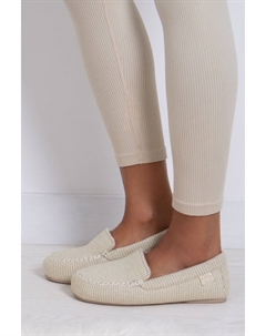 Мокасины с текстурой Isotoner ультракомфортной пеной и подушкой, белый Totes