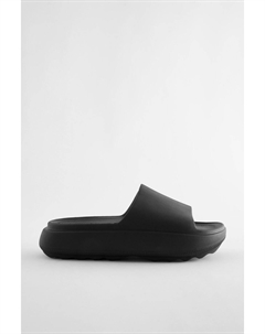 Шлепанцы на толстой подошве, черный Next