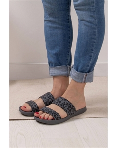 Женские шлепанцы с двойным ремешком, мультиколор Totes