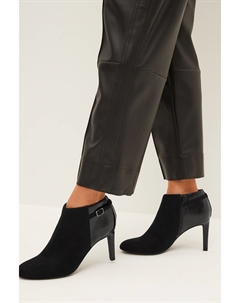 Комфортные ботильоны Forever с круглым носком, черный Next