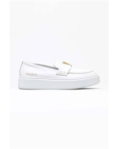 Кожаные мокасины Kayla, белый Vanda novak