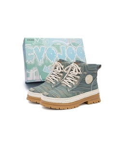 Ботинки Martin Boot женские, синий Cvojoo